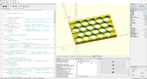 Универсальный генератор держателей для батарей (18650) с пазами под ленту и поддержками
