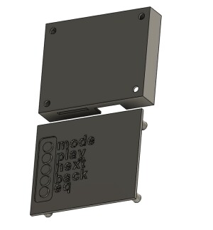 Корпус bluetooth модуля с Китая.