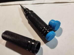 Конусная развертка с Алиэкспресс, доработка, резьбовая втулка.