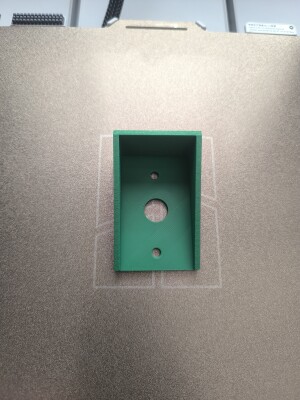 Защита кнопки выход 70х40х30