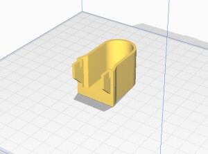 Кожух привода оси Y для KP3S