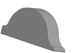 Боковая заглушка для руллоных жалюзи