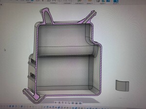Расширительный бачок Honda VTX1800c 2003 г.в. (снизу, около колеса)