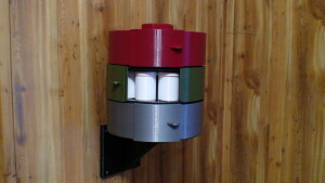 Органайзер для сыпучих веществ из катушки от филамента