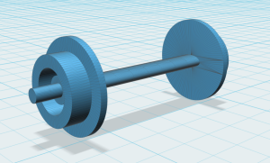 колесо от железной дороги Автоград "скорый поезд"