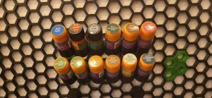 Держатель для красок "Звезда" под Honeycomb Storage Wall (Стену соты)