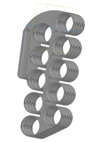 Поясной патронташ на 10 патронов 12 калибра