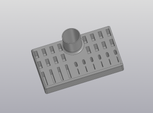 Встроенный органайзер для флешек