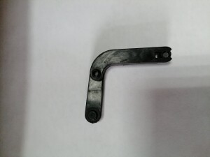 Управляющий рычаг заслонки отопителя