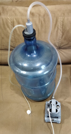 Ресивер к мембранному компрессору.