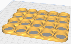 подставка под гильзы 12к. (20 шт.)