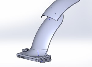 Заднее крыло\подкрылок gy6 125-150