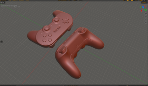 3D скан контроллера 8bitdo pro 2