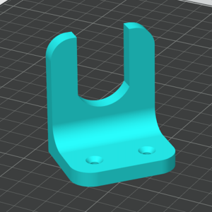 Угловое крепление для цоколя E14 (2.0)