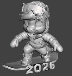 Пони 2026. Сноубордист