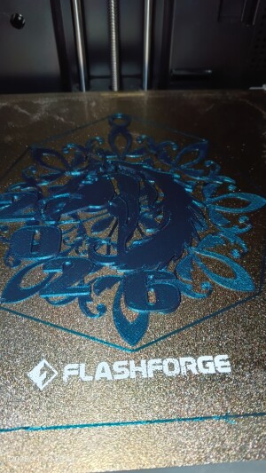 Снежинка - магнит 2026