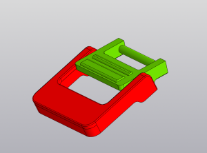 Защелка для кейса. Новосибирский интр-ый завод.