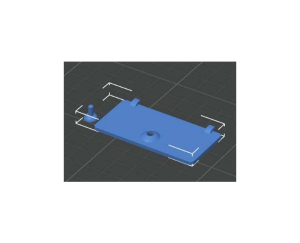 крышка батарейного отсека Nintendo 3Ds Circle Pad Pro