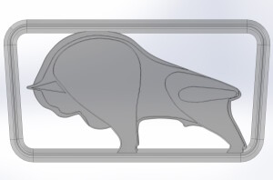 Эмблема, знак облицовки радиатора МАЗ 6430-8401303