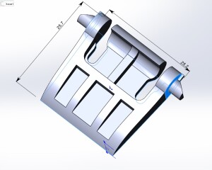 Ножка клавиатуры Dexp Saber TKL