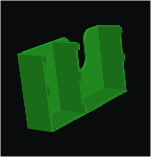 Держатель для пультов и телефонов.