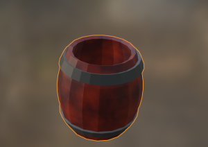 Бочка для костей