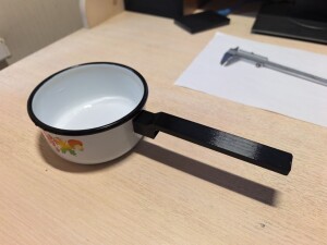 Ручка для ковшика 0,6 л Лысьвенского завода эмалированной посуды