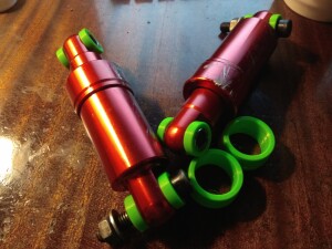 Проставки амортизаторов Kugoo max speed \ m4 и пр.