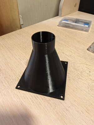 Крепление вентилятора к телескопу в окулярный узел