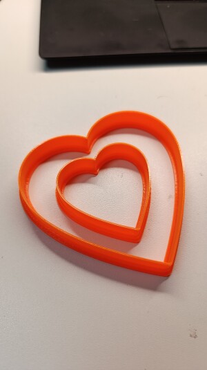 Формочки-вырубка для пряников - Сердечки (50х50 и 90х90)