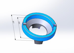 Ключ для гайки коллиматорного прицела 1x40RD
