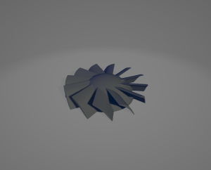 Крыльчатка канального вентилятора Almaz 125