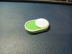 iPhone toggle slider