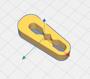 Демпфер замка двери Polo sedan