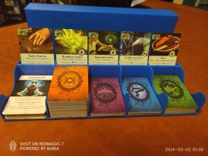 Магазин - коробка для хранения карт магазина игры  "Ужас Аркхэма" 3ed