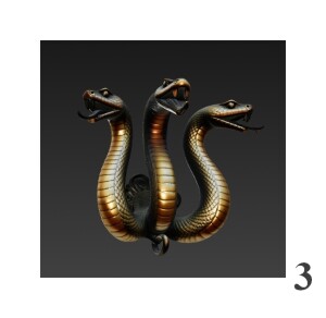 Панно - крючок настенный "Змей Горыныч"