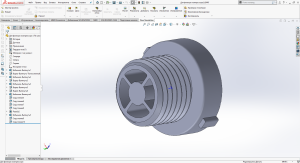 Резьбова часть для фильтра компрессора Gigant (без внутренней резьбы)