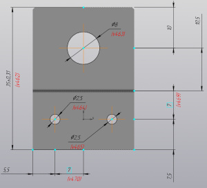 Крепление Z 35x25x10