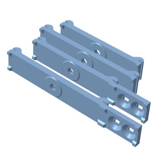 Крепление - изолятор 40W-45W линейного светильника