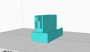 Держатель внутреннего стекла мини-печи Ginzzu hot-177