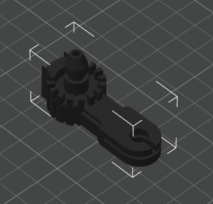 Деталь ручки открытия капота Volkswagen