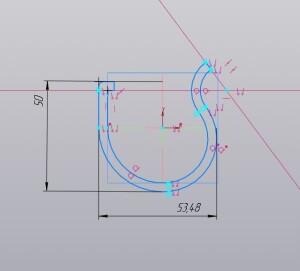 Держатель шторы