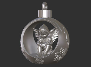 Ёлочная игрушка 2026 "В ожидании Рождества."