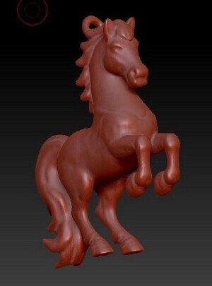 Лошадка на ёлку.