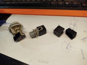 Заглушки на фишки габаритов и поворотников Honda Civic EF