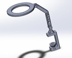 Штатив под линзу с подсветкой