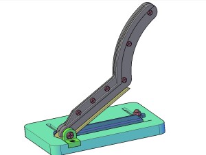 Резак из лезвия канцелярского ножа