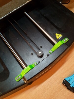 Скоба фиксации вала корретки оси Y  принтера Ender3 v3 SE