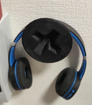 Саморез-крючок для наушников