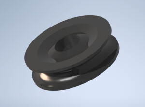 Обводной ролик снегоуборщика HUTER